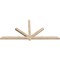 Ekena Millwork Kennewick Smooth Timber Gable Bracket, Douglas Fir, 96"W x 44"H x 3 1/2"D x 3 1/2"F, 11/12 Pitch GBW096X44X0404KEN00SDF - alternate 5